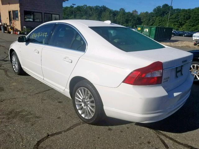 YV1AS982281079406 - 2008 VOLVO S80 3.2 WHITE photo 3