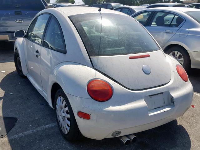 3VWBK21C43M408524 - 2003 VOLKSWAGEN NEW BEETLE 白色 照片 3