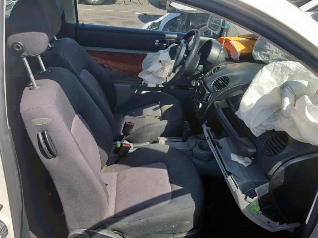 3VWBK21C43M408524 - 2003 VOLKSWAGEN NEW BEETLE 白色 照片 5