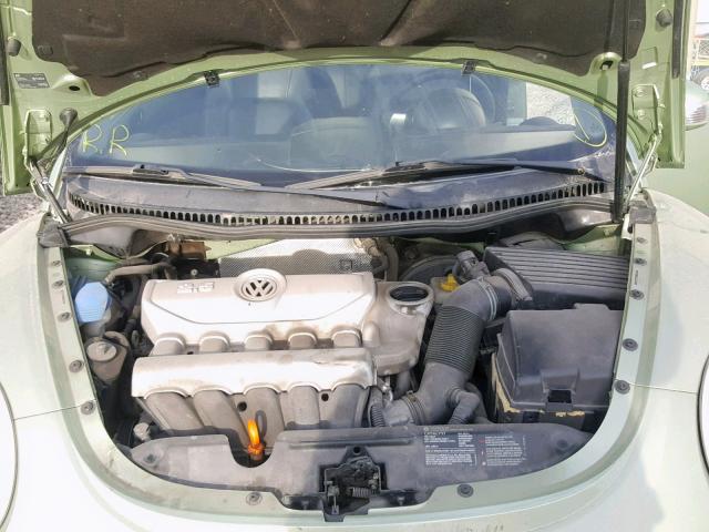 3VWRW21C18M513256 - 2008 VOLKSWAGEN NEW BEETLE Grün Foto 7