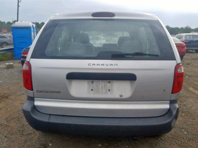 1D4GP25B07B107373 - 2007 DODGE CARAVAN SE GRAY photo 9