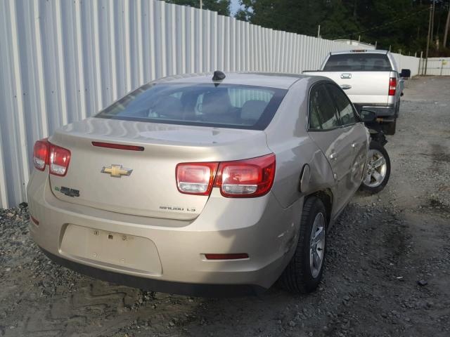 1G11B5SL2FF340588 - 2015 CHEVROLET MALIBU LS 金色 照片 4