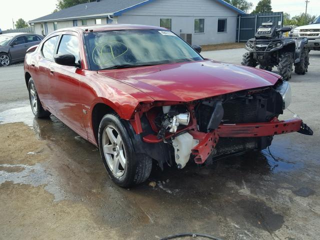 2B3KA33V19H546170 - 2009 DODGE CHARGER SX MAROON photo 1