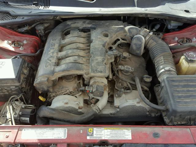 2B3KA33V19H546170 - 2009 DODGE CHARGER SX MAROON photo 7