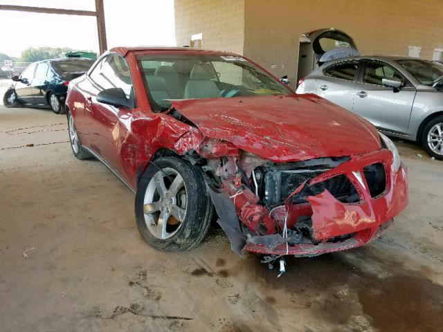 1G2ZH351374111751 - 2007 PONTIAC G6 GT RED photo 1