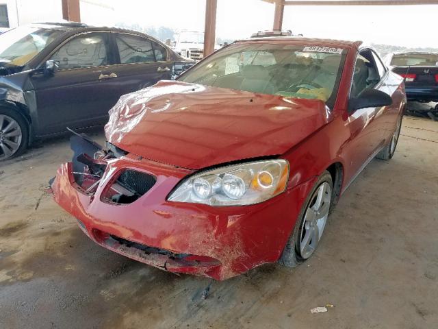 1G2ZH351374111751 - 2007 PONTIAC G6 GT RED photo 2