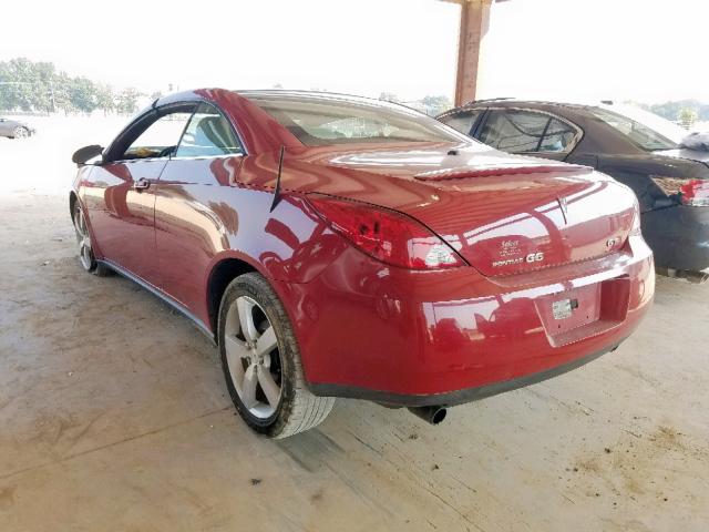 1G2ZH351374111751 - 2007 PONTIAC G6 GT RED photo 3