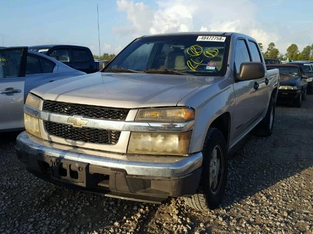 1GCCS136358284939 - 2005 CHEVROLET COLORADO TAN photo 2