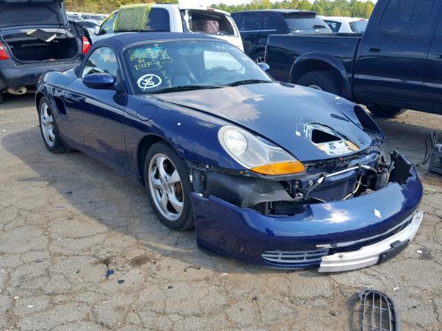 WP0CA29841U621962 - 2001 PORSCHE BOXSTER BLUE photo 1