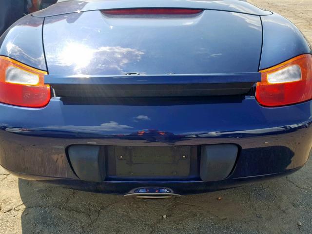 WP0CA29841U621962 - 2001 PORSCHE BOXSTER BLUE photo 6