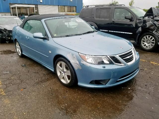 YS3FB79Y896000854 - 2009 SAAB 9-3 2.0T BLUE photo 1