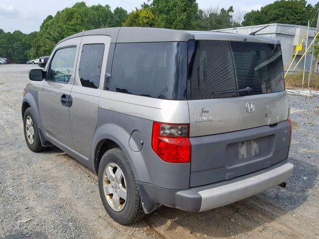 5J6YH28634L013632 - 2004 HONDA ELEMENT EX SILVER photo 3