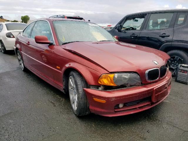 WBABM3347YJN62056 - 2000 BMW 323 CI RED photo 1