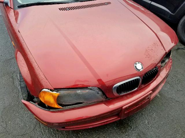 WBABM3347YJN62056 - 2000 BMW 323 CI RED photo 7