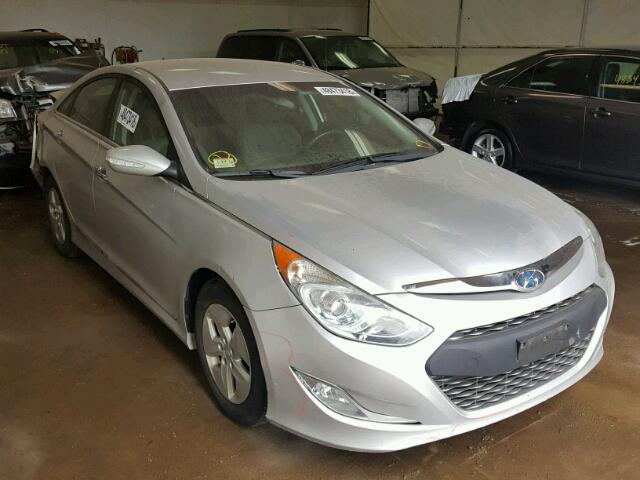 KMHEC4A4XBA003602 - 2011 HYUNDAI SONATA HYB SILVER photo 1