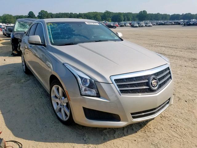 1G6AA5RA2D0141249 - 2013 CADILLAC ATS GOLD photo 1