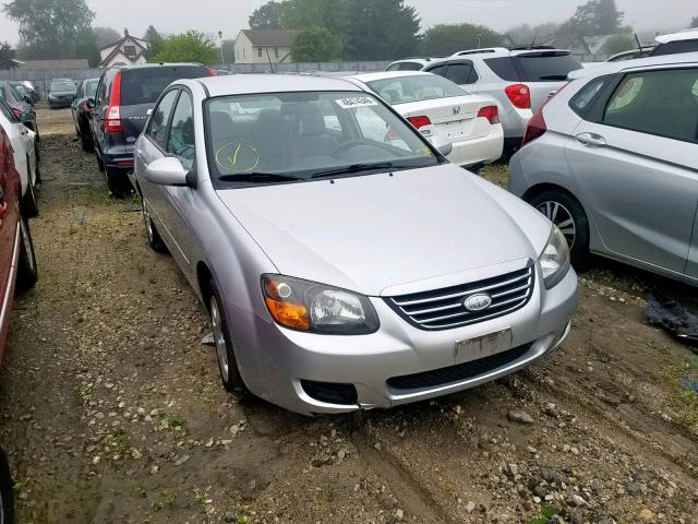 KNAFE222695665603 - 2009 KIA SPECTRA EX SILVER photo 1