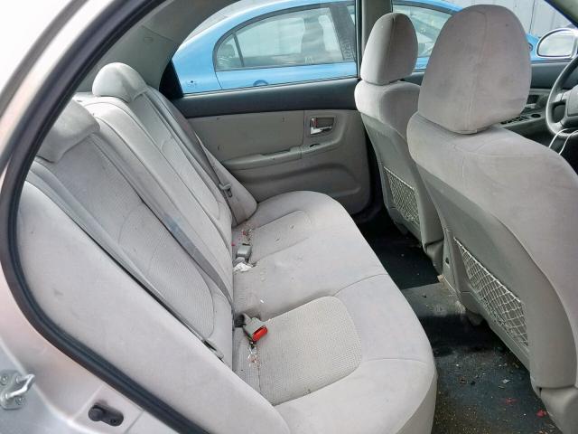 KNAFE222695665603 - 2009 KIA SPECTRA EX SILVER photo 6