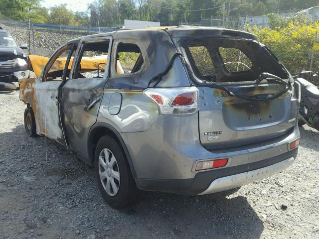 JA4AD2A32FZ007334 - 2015 MITSUBISHI OUTLANDER BURN photo 3