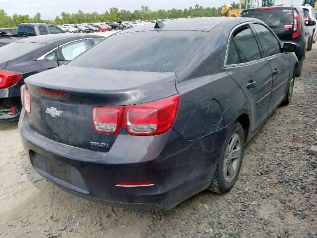 1G11B5SA2DF172592 - 2013 CHEVROLET MALIBU LS GRAY photo 4