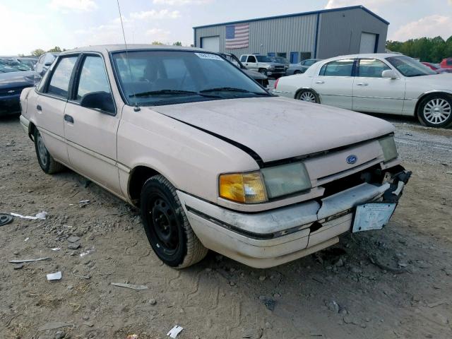 1FAPP36X1NK107835 - 1992 FORD TEMPO GL CREAM photo 1