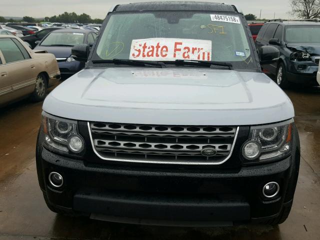 SALAG2V62GA778547 - 2016 LAND ROVER LR4 HSE BLACK photo 9