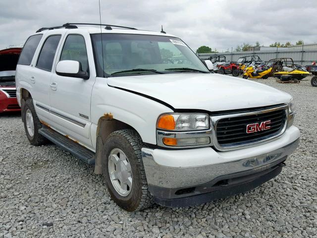 1GKEK13T65J150647 - 2005 GMC YUKON WHITE photo 1