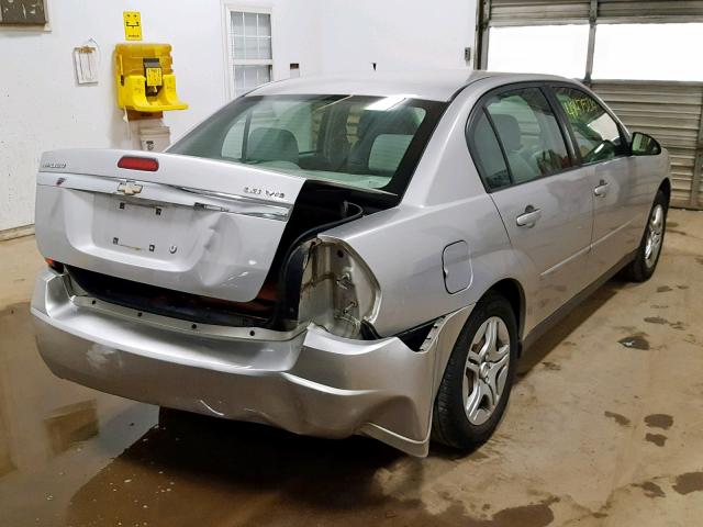 1G1ZS58NX8F148012 - 2008 CHEVROLET MALIBU LS SILVER photo 4