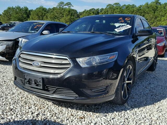 1FAHP2E86FG207314 - 2015 FORD TAURUS SEL BLACK photo 2