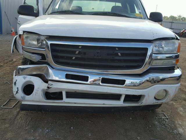 2GTEK13T751264159 - 2005 GMC NEW SIERRA WHITE photo 10