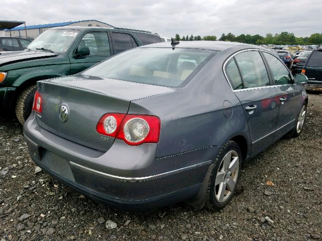 WVWAK73C08P055614 - 2008 VOLKSWAGEN PASSAT KOM GRAY photo 4