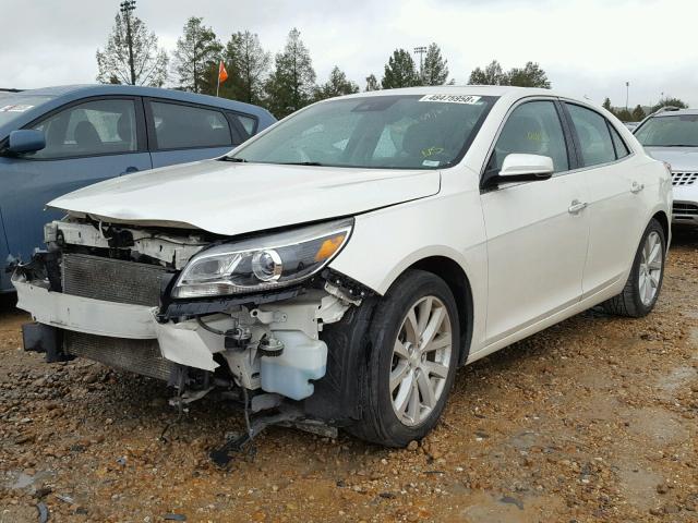 1G11H5SAXDF178557 - 2013 CHEVROLET MALIBU LTZ WHITE photo 2