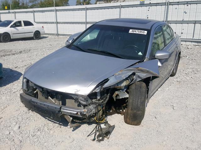 1HGCP2F80CA090607 - 2012 HONDA ACCORD EXL SILVER photo 2