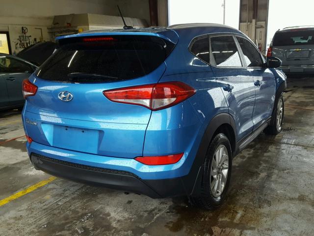 KM8J33A40GU053777 - 2016 HYUNDAI TUCSON LIM BLUE photo 4