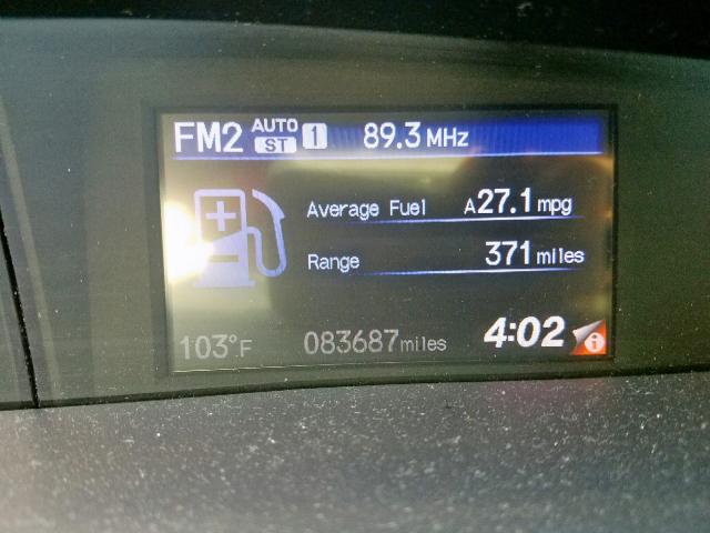 19XFB2F9XDE021490 - 2013 HONDA CIVIC EXL 栗色 照片 8