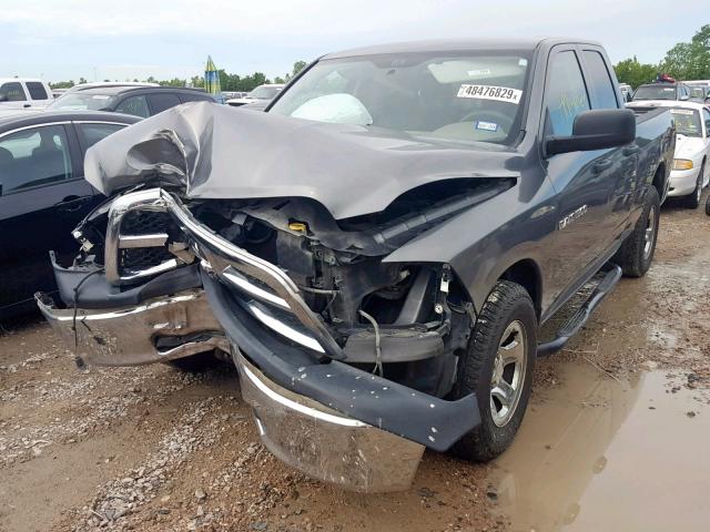 1C6RD6FP8CS122625 - 2012 DODGE RAM 1500 S GRAY photo 2