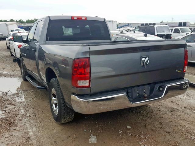 1C6RD6FP8CS122625 - 2012 DODGE RAM 1500 S GRAY photo 3