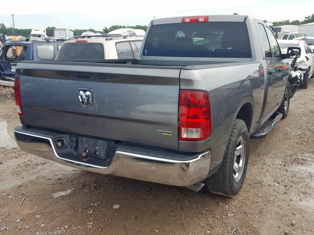 1C6RD6FP8CS122625 - 2012 DODGE RAM 1500 S GRAY photo 4