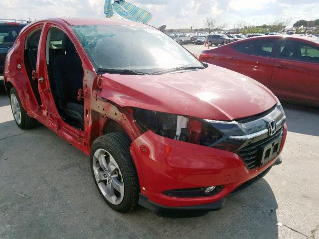 3CZRU5H57HG704819 - 2017 HONDA HR-V EX RED photo 1