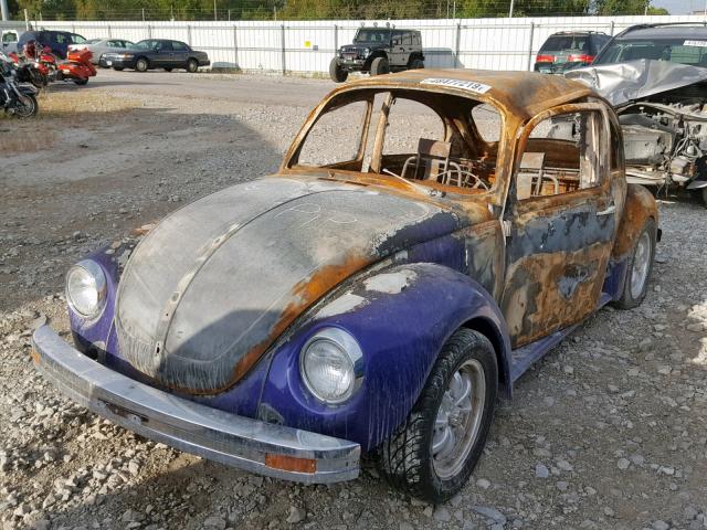 1342315564 - 1974 VOLKSWAGEN BEATLE PURPLE photo 2