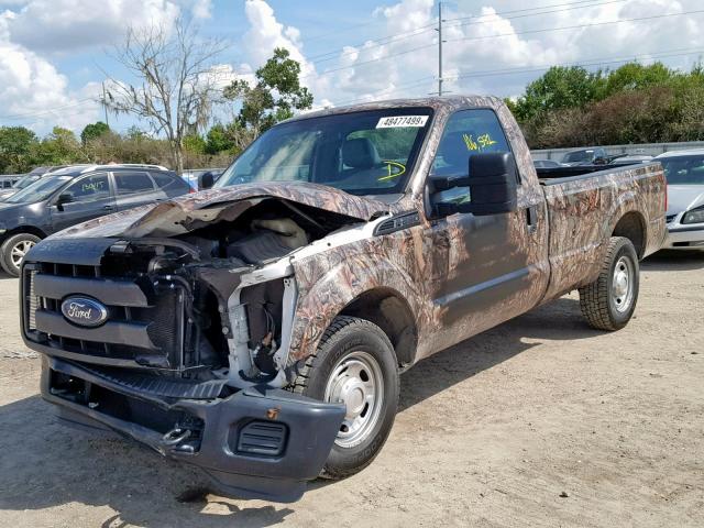 1FTBF2A64GEC80153 - 2016 FORD F250 SUPER TWO TONE photo 2