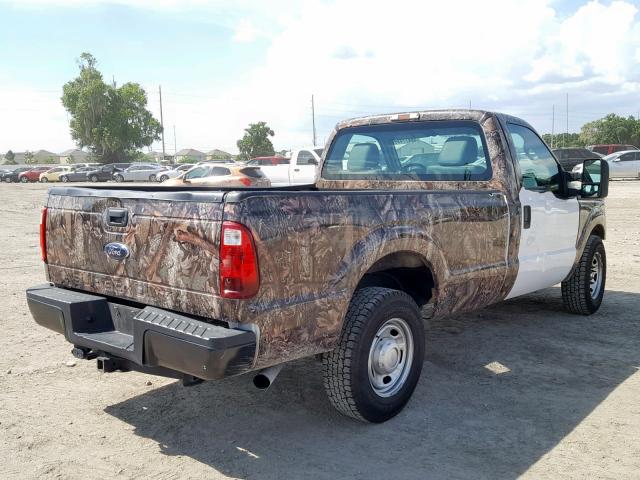 1FTBF2A64GEC80153 - 2016 FORD F250 SUPER TWO TONE photo 4