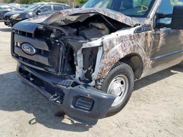 1FTBF2A64GEC80153 - 2016 FORD F250 SUPER TWO TONE photo 9