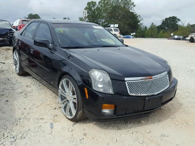 1G6DP577770183651 - 2007 CADILLAC CTS HI FEA BLACK photo 1