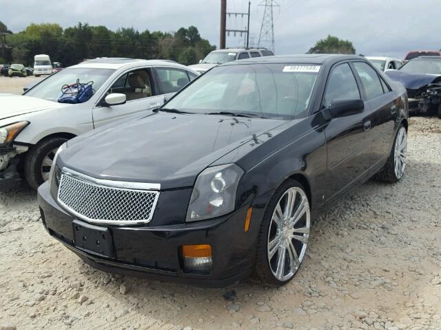 1G6DP577770183651 - 2007 CADILLAC CTS HI FEA BLACK photo 2