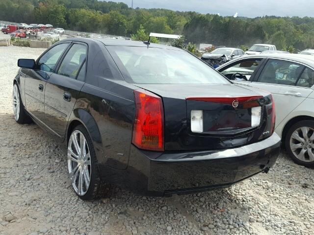 1G6DP577770183651 - 2007 CADILLAC CTS HI FEA BLACK photo 3