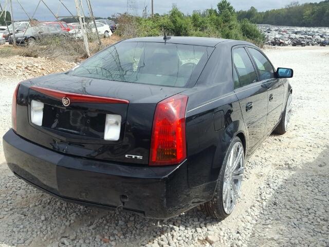 1G6DP577770183651 - 2007 CADILLAC CTS HI FEA BLACK photo 4