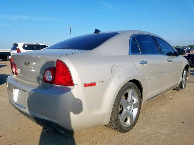 1G1ZC5E02CF219380 - 2012 CHEVROLET MALIBU 1LT 金色 照片 4