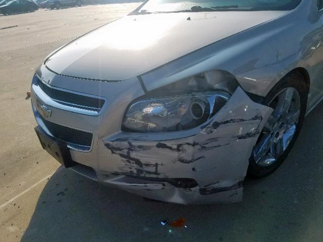 1G1ZC5E02CF219380 - 2012 CHEVROLET MALIBU 1LT 金色 照片 9