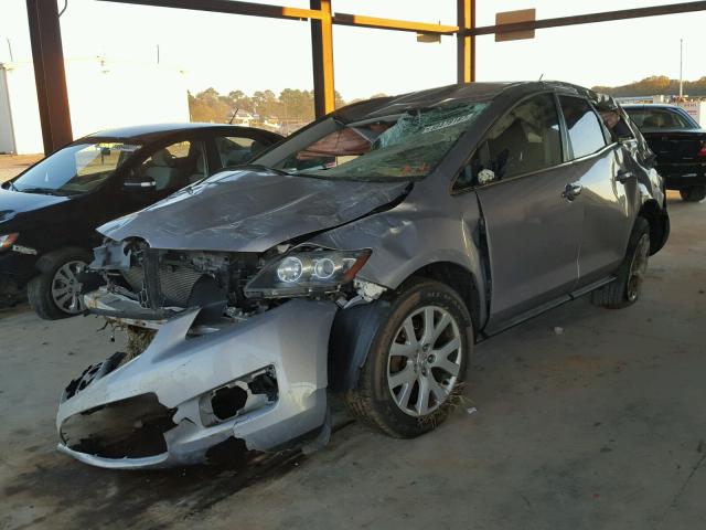 JM3ER29L970146192 - 2007 MAZDA CX-7 GRAY photo 2